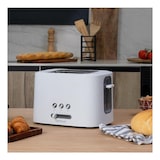 thumbnail of Tostadora cecotec toast&taste 9000, vertical 2 ranuras 980w blanco
