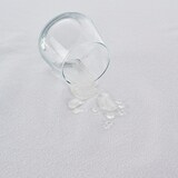 thumbnail of Protector de colchón Antiácaros Acolchado e impermeable blanco para cama de 120 cm