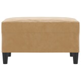 thumbnail of vidaXL Fußhocker Braun 70x55x41 cm Samt