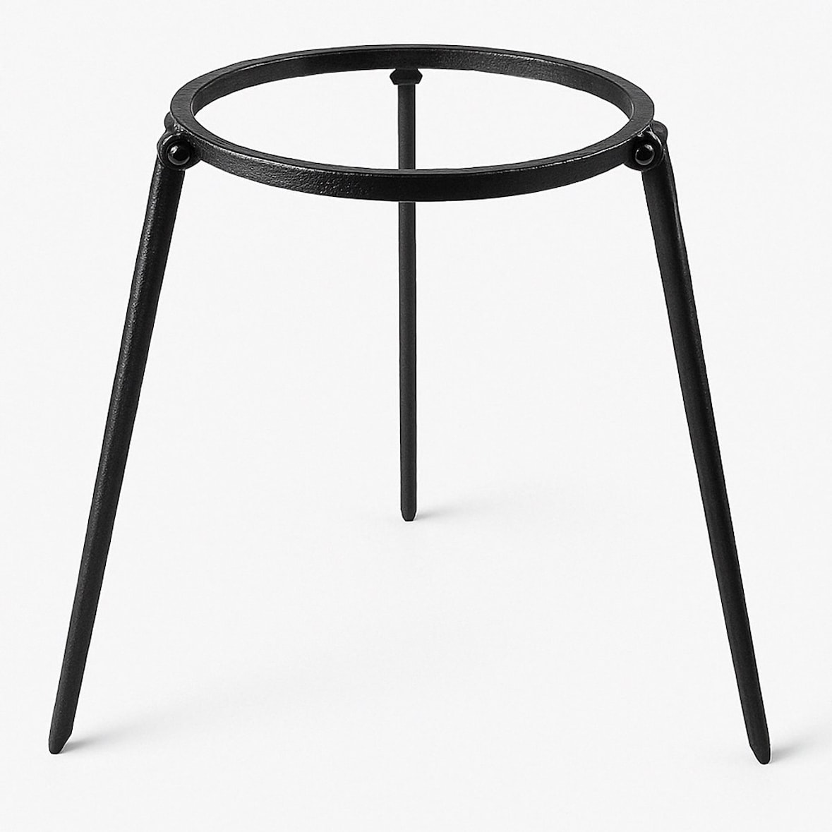 Barbecue a treppiede - Ø 32 cm - Accessori per camino - Cucina da esterno - Treppiede - Nero