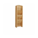thumbnail of Relaxdays Schlüsselbrett mit Ablage Bambus, 3 Fächer, 3 Schlüssel, Wandorganizer, H x B x T:  7,5 x 15 x 49,5, Holz, natur