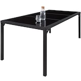 thumbnail of tectake Salon de jardin 8 places avec housse de protection - noir/gris - 404327