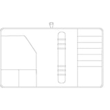 thumbnail of Kalender-Ringbuch A5 Compact Standard Leder schwarz