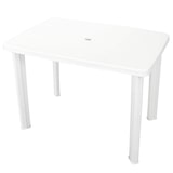 thumbnail of Tavolo da giardino Faretto bianco 101x68xh72cm FORNOR