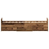 thumbnail of vidaXL Bettgestell ohne Matratze Altholz-Optik 90x200cm Holzwerkstoff