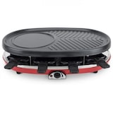 thumbnail of Appareil a Raclette HKoeNIG RP418 - Appareil a  4 en 1 - 8 personnes - 6 mini crepes - Grill - Température réglable - 1500W - Plaques amov usage non-i