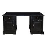 thumbnail of SIT Möbel Schreibtisch | 2 Schubladen, 2 Türen | Akazie-Holz | antikfinish | B 150 x T 68 x H 75 cm | 09807-30 | Serie SAMBA