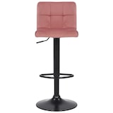 thumbnail of Barkruk Feni fluweel roze