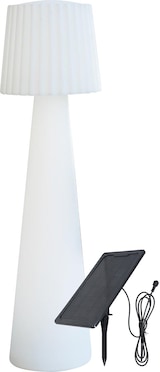 thumbnail of Lumisky Luminária de chão solar LADY RGB H110CM Polietileno Branco