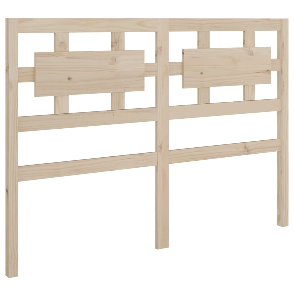 vidaXL Bett-Kopfteil 205,5x4x100 cm Massivholz Kiefer