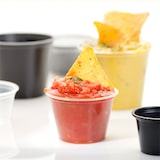 thumbnail of Copos pequenos para micro-ondas 100 ml Ø7,4X3,5 Cm Pp preto (2500 unid.)