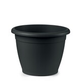 thumbnail of Pflanzgefäß Blumentopf Pflanztopf Naxos rund anthrazit Ø 30 x H 22 cm Veca