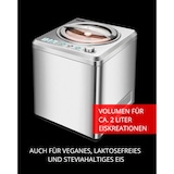 thumbnail of Unold 48872 Eismaschine Exklusiv für ca. 2 Liter Eiscreme Vollautomatischer, selbstkühlender Kompressor