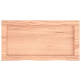 thumbnail of vidaXL Wastafelblad 60x30x(2-6) cm behandeld massief hout lichtbruin