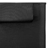 thumbnail of vidaXL Ligbed textileen zwart en grijs