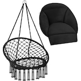 thumbnail of tectake Silla colgante Samira - Negro