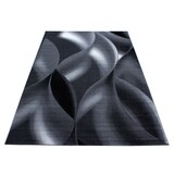 thumbnail of Teppich Schlafzimmer Wellenmuster Elegant Waschbar Strapazierfähig Wohnzimmer Esszimmer Schwarz 120x170 cm – INN von Kadima Design