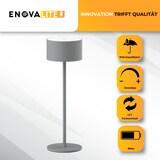 thumbnail of ENOVALITE LED Tischleuchte ELED700402 1 W 2200 K, 2500 K, 3000 K einstellbar in warm-, neutral- und kaltweiß (CCT) grau IP44