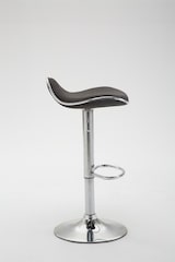 thumbnail of CHEFGASTRO Barhocker NOTTING HILL Stoff Chrom HxBxT 71x45x45cm Stoff Dunkelgrau Barstuhl