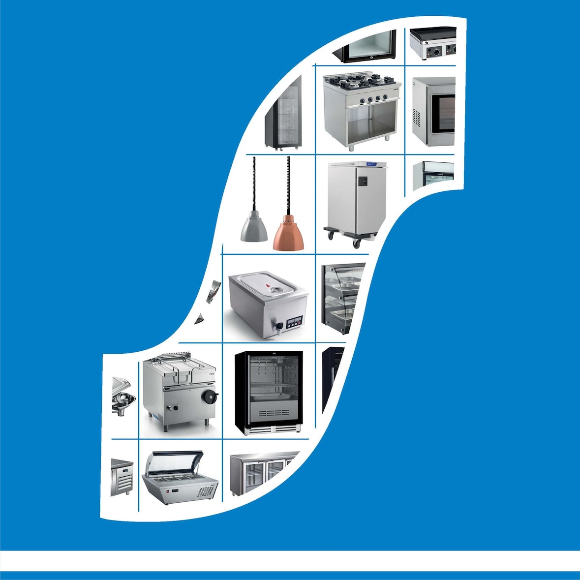 SARO 423 3610 Porte pour châssis 400 mm Gastro Cuisine professionnelle Restaurant Snack-bar