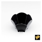 thumbnail of MONOUSO - Mehrweg Schüssel aus PS "Tulpe" Schwarz 70ml (25 Stück)