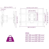 thumbnail of vidaXL TV-Wandhalterung 37-80 Zoll Bildschirm Max VESA 600x400 mm 40kg