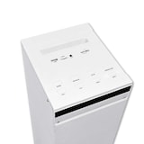 thumbnail of Tour de son blanche avec lecteur CD, Bluetooth, FM et USB, 60W , télécommande, Jeu de lumière OVNI LED