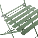 thumbnail of SVITA BERLIN Bistroset Metalen Zitgroep Balkon Opvouwbare Tafel Stoelen Mint