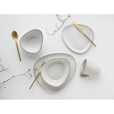 thumbnail of CreaTable Cloudy Offwhite Kombiservice 10-tlg Steinzeug