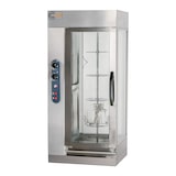 thumbnail of Cleiton® Asador de Pollos Eléctrico Vertical para 12 Pollos de 67x55 cm en Acero Inoxidable con 1 Espada | Temperatura max 300°C - 6700W