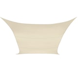 thumbnail of Sombreado velo, repelente de agua, 3.6 x 3.6 m, 160 g/m², poliéster, cuadrado, crema