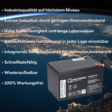 thumbnail of 36V 3x 12LCP-12 12V-13Ah AGM BLEI AKKU kompatibel ELEKTRO SCOOTER  Vision 1000 QB
