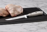 thumbnail of Arcos Cuchillo Deshuesador, Hoja de Acero Inoxidable Forjado NITRUM 130 mm, Mango de Polioximetileno (POM), Color Blanco