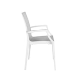 thumbnail of Fauteuil rotan bistrot wit cm. 57x53xh89 tuinmeubelen