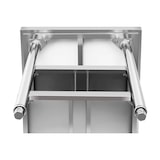 thumbnail of Royal Catering - Royal Catering Table De Travail en INOX Plan Cuisine Pro Professionnel Préparation Boucher Acier Inoxydable RCWT-100X70-3L-E (600