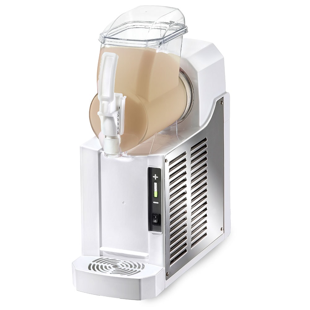 Macchina per sorbetto e creme fredde una vasca da 2 litri colore bianco