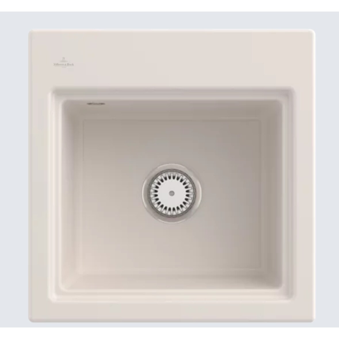 Villeroy&Boch Spülbecken, Küchenspüle Subway Style 50 S Crema 500x510mm, Unterschrankbeite 50cm