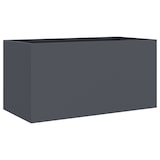 thumbnail of vidaXL Pflanzkübel Anthrazit 62x30x29 cm Stahl