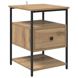 thumbnail of vidaXL Nachttisch 2 pcs Eiche handwerklich 40 x 42 x 56 cm