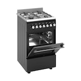 thumbnail of Wiggo WO-E503A(BX) Vrijstaande Gasfornuis - 50 cm - Zwart