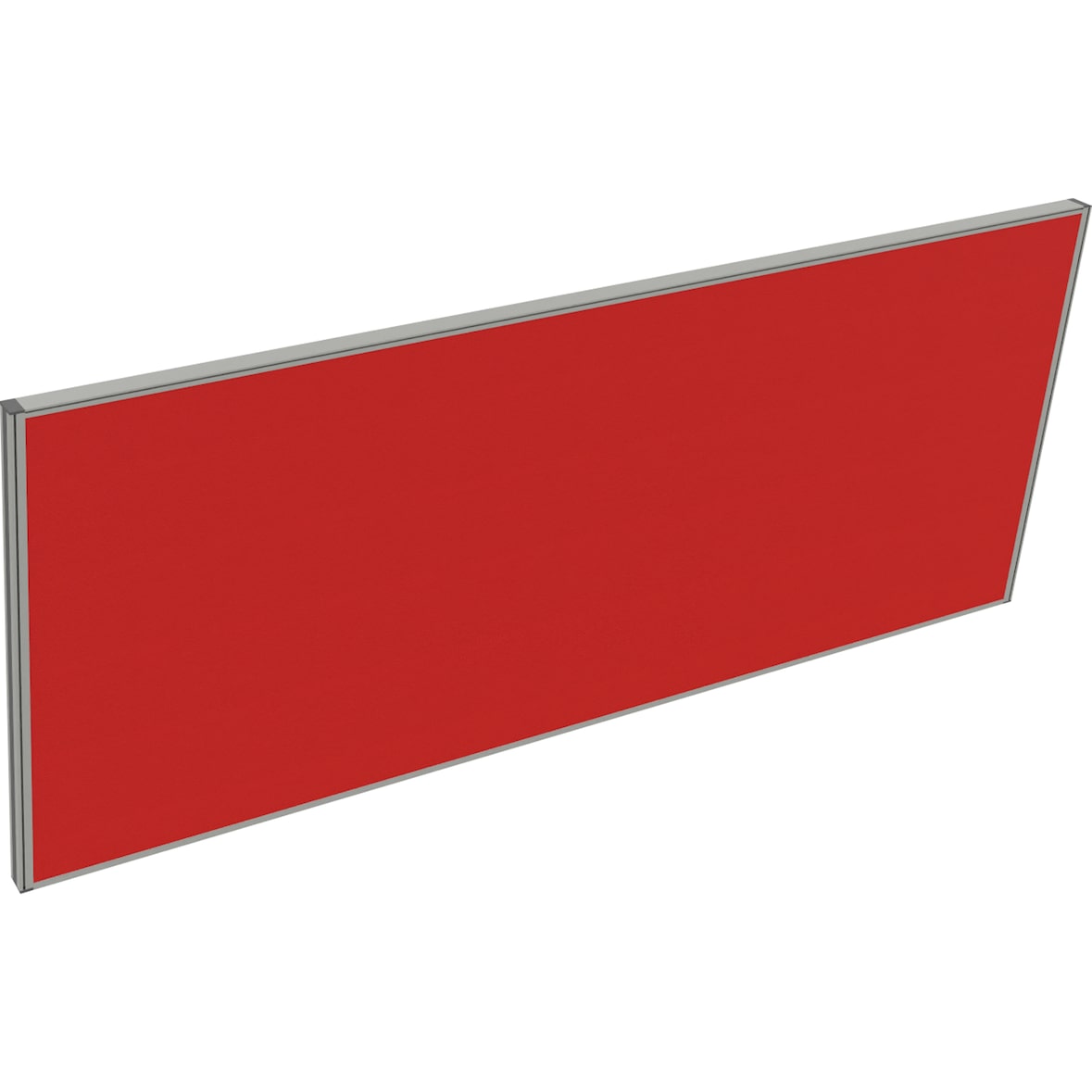 Stellwand Nut Stoffgr.A oOrgaleiste Absorber C B2000xT41xH800mm rot