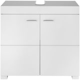 thumbnail of Waschbeckenunterschrank Idris, 2 Fächer, Belastbarkeit 35 kg - weiß
