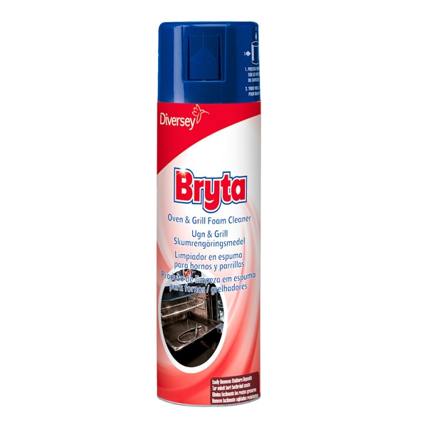 BRYTA | Oven and Grill Foam - Limpiador en espuma para hornos y parrillas - 500 ml