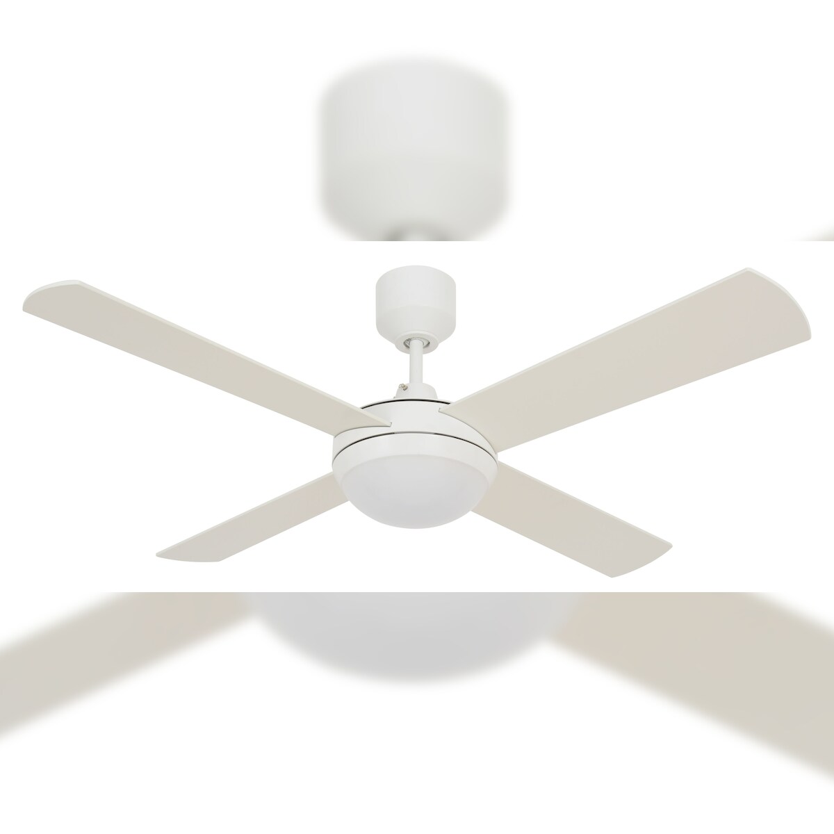 Lucci Deckenventilator Futura Eco 122 cm Weiß mit LED 122