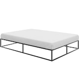 thumbnail of tectake Cama com estrutura de metal Kyoto com estrado, 250 kg 140 x 200 x 25,5 cm preto