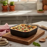 thumbnail of Mamù Hoge Vierkante Bakplaat, Anti-aanbaklaag, Aluminium, 7 Lagen, PFOA-vrij, Krasbestendig, H6 35x35 cm