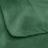 thumbnail of Polar Fleecedecke 130x160 OEKO-TEX ca. 400g Gewicht, mit Antipilling & Kettelrand - Farbe dunkelgrün