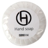 thumbnail of Hotelseife einzeln verpackt Weiss rund Ø 4 cm 50 Stück Plisseefalten