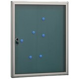 thumbnail of ARREGUI PAN72 Panel de Anuncios de aluminio con capacidad para 4 hojas DIN A4, con cerradura de llave, plata