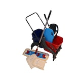 thumbnail of CleanSV Laschenmop Wischset Profi 40 cm Kunststoff Wischwagen Putzwagen Wischset
